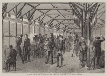 Het recente Tir National in Vincennes, nabij Parijs